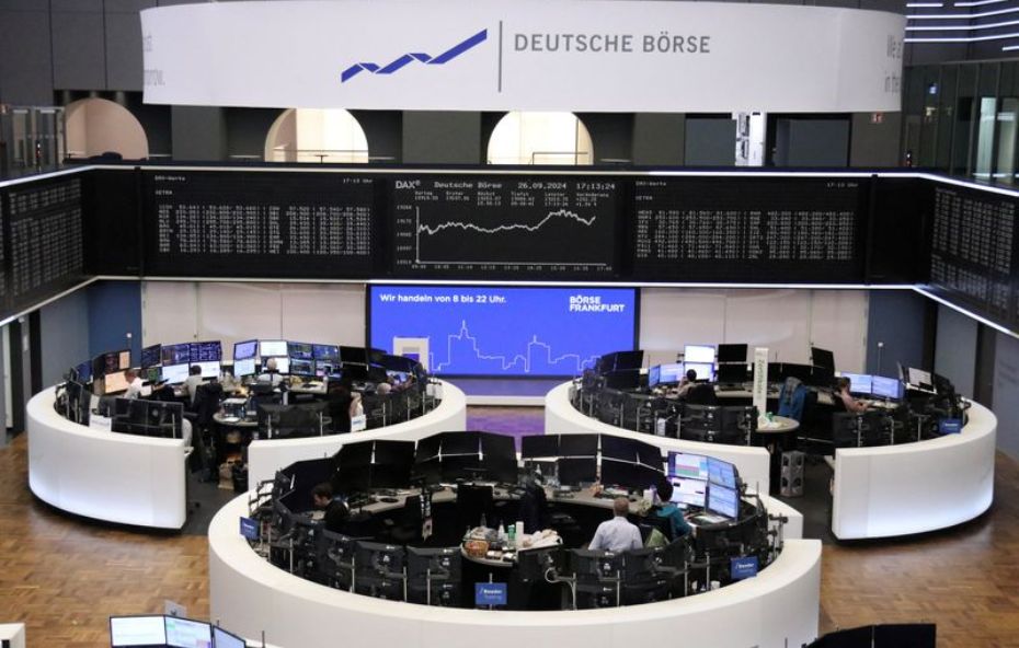 Ações europeias sobem com dados de inflação e trégua comercial