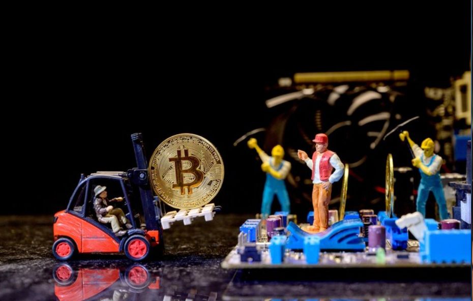 Mineração e emissão de criptomoedas